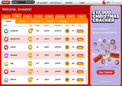sun bingo online lobby|Sun Bingo Review .